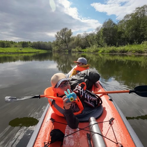 Экспресс-перезагрузка на реке Угре: сплав на байдарках