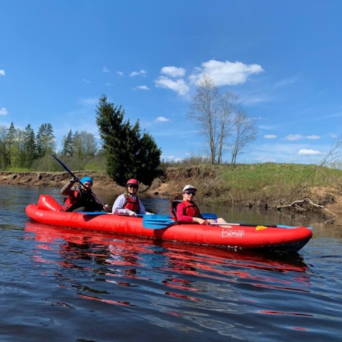 Сплав на байдарках по реке Осуге (всё включено)