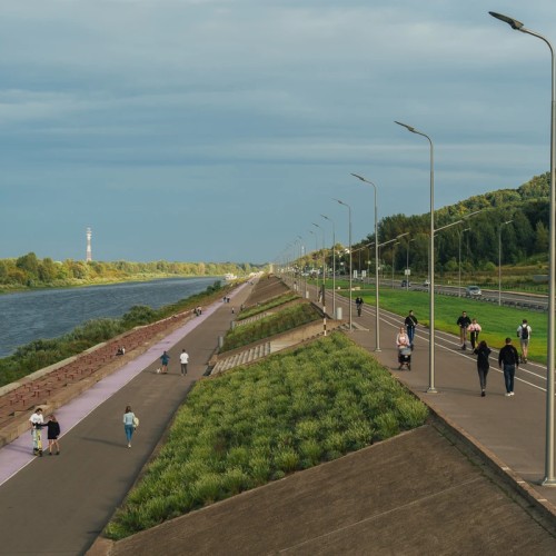 Печерский монастырь и канатная дорога в Нижнем Новгороде