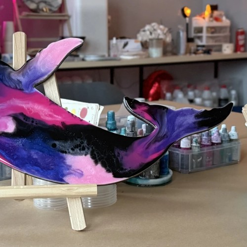 Арт-свидание для двоих: мастер-класс по эпоксидной смоле