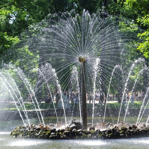 Фонтаны Петергофа для детей и их родителей
