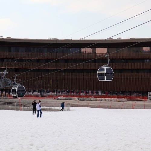 Зимний Алтай: снежные горы, незамерзающие озёра и тысяча лебедей