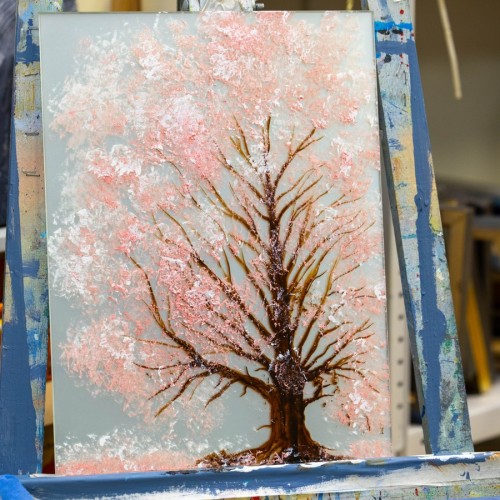 Акриловый мастер-класс для взрослых и детей в Петербурге