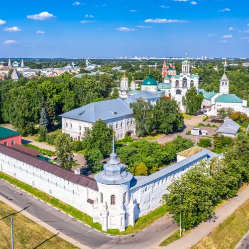 Велопрогулка по старинному Ярославлю