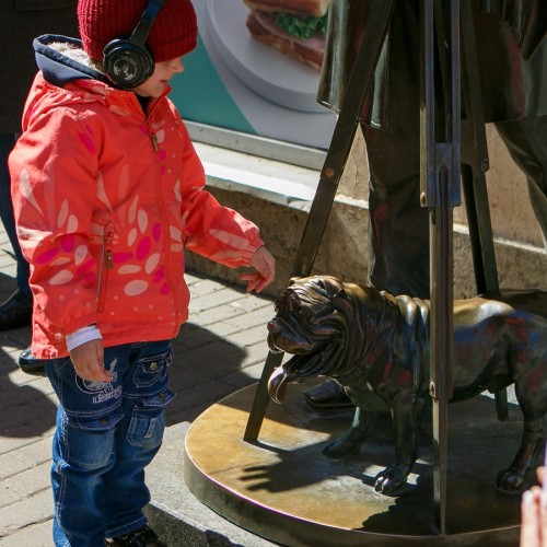 Рыцари, коты, слоны и та самая чайка: иммерсивная прогулка в наушниках