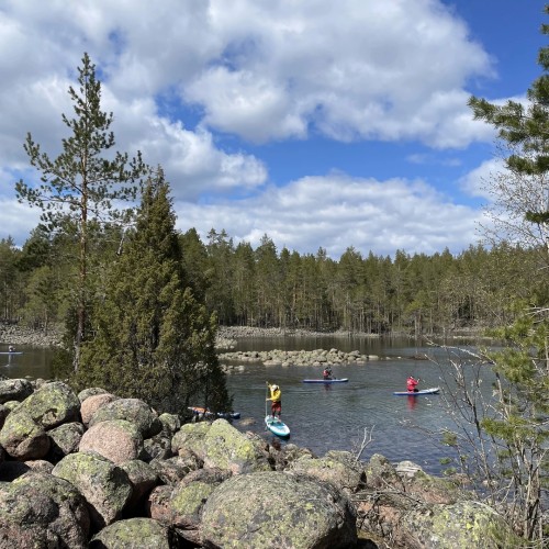 Перезагрузка в Приладожье с йогой, баней, сибирским чаном и сапами (всё включено)