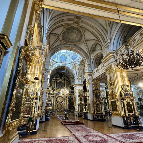 Семимостье и Николо-Богоявленский морской собор в Петербурге