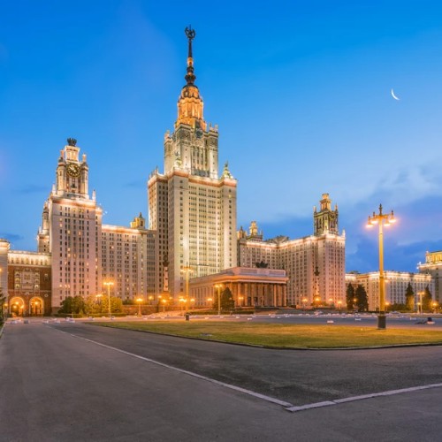 Групповая экскурсия по вечерней Москве