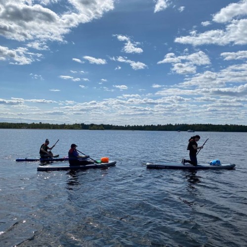 Выходные-перезагрузка на реке Луга: сплав на сапах в мини-группе (съёмка включена)