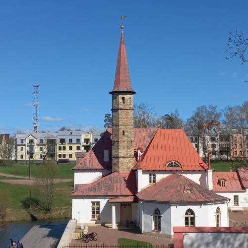 Дворцово-парковый ансамбль в Гатчине — из Петербурга