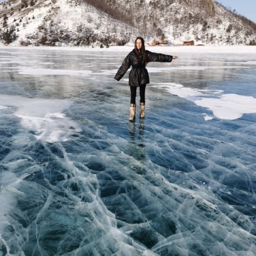 По Ольхону на внедорожниках: индивидуальное путешествие в зимнюю сказку Байкала
