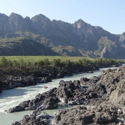 Дикий Алтай: Ороктойский мост, петроглифы и водопад Бельтертуюк