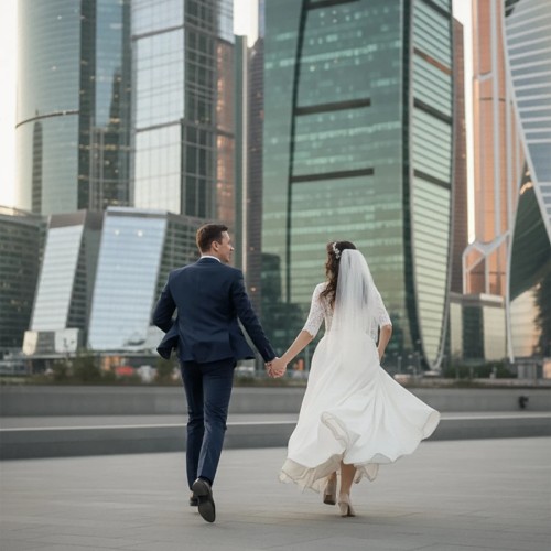 Экспресс-фотосессия в Москва-Сити