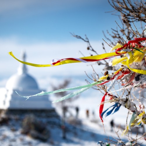 На застывший Байкал в мини-группе: Ольхон с севера на юг и Тажеранские степи