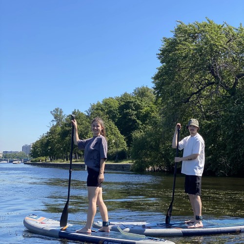 Сап-прогулка по Каменному острову