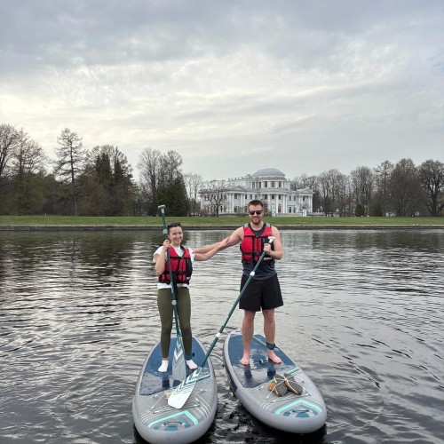 Сап-прогулка по Каменному острову