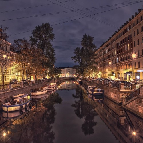 Магия вечернего Петербурга