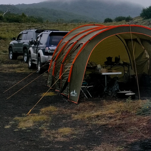 На лошадях к Корякскому вулкану с палатками. Всё включено