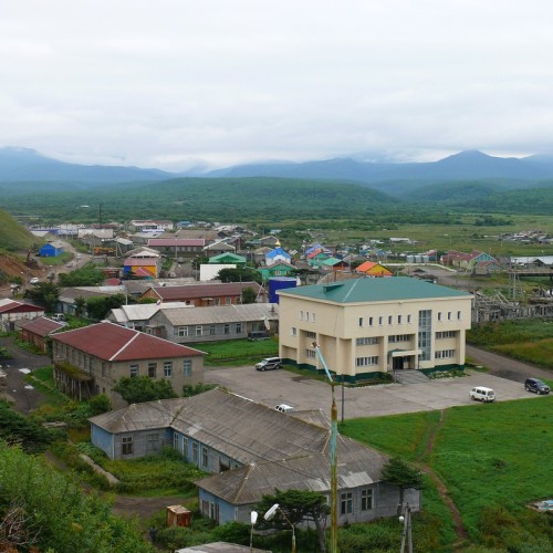 Вулканы, бухты и скалы острова Итуруп