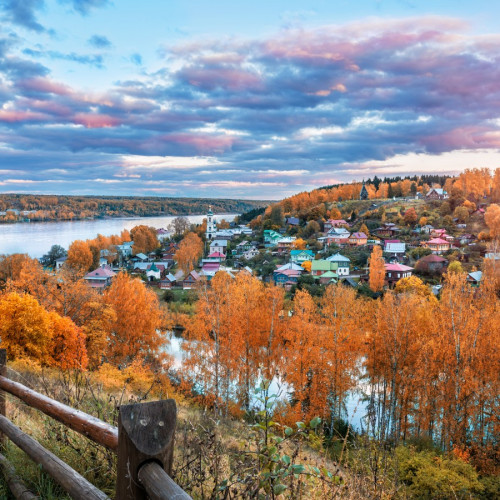 Плёс глазами Левитана