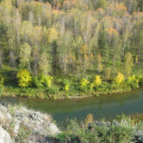 Бердские скалы и два водопада