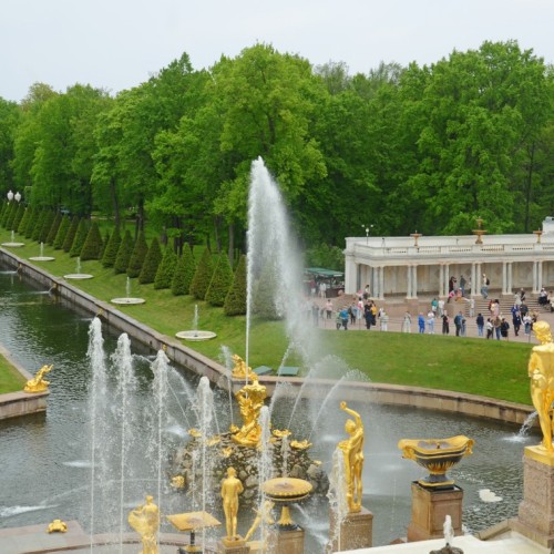 В Петергоф на «Метеоре» с посещением Нижнего парка и фонтанов