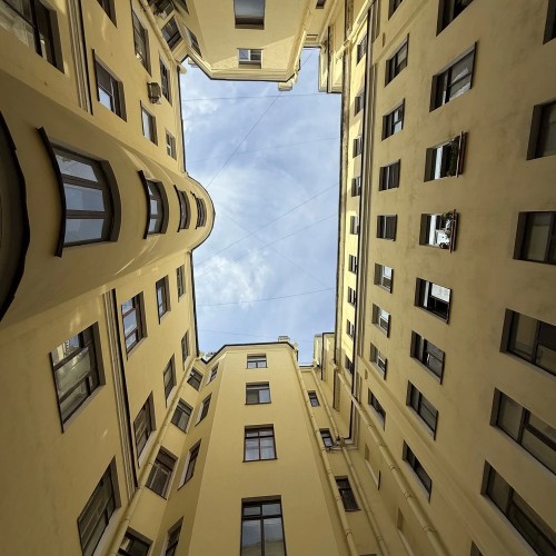 По Васильевскому с островитянином!