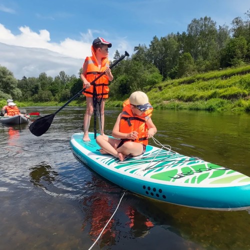 Экспресс-перезагрузка на реке Угре: сплав на байдарках