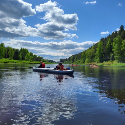 Река с картин: лёгкий сплав на байдарках по Тверце (всё включено)