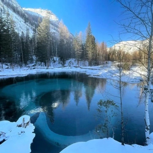 И уносит меня, и уносит меня в звенящий снежный Алтай (мини-группа)