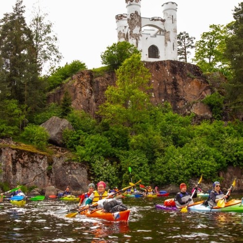 Сплав-перезагрузка на каяках в парке «Монрепо»