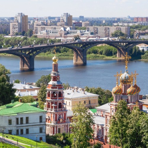 Знакомство с Нижним Новгородом на авто