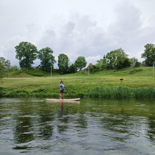 Сап-прогулка по реке Оредеж — из Петербурга