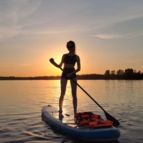 Сап-прогулка по озеру Лахтинский Разлив
