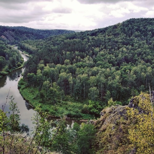 Бердские скалы и два водопада
