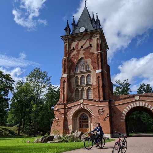 Велосипедная экскурсия по Александровскому парку в Царском Селе
