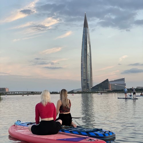 Сап-прогулка «Закат у Лахты»