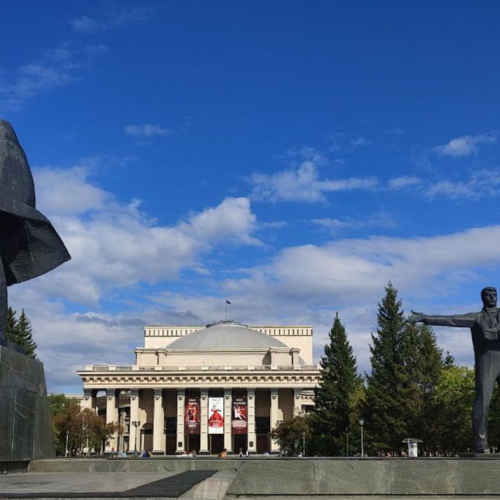 Красота и мощь Новосибирска