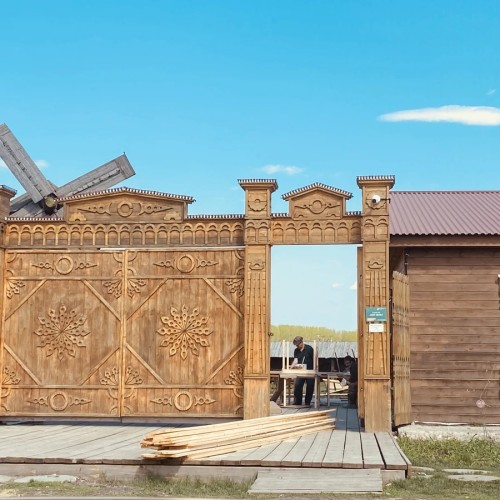 Татарская этнодеревня и русский Свияжск (на вашем автомобиле)