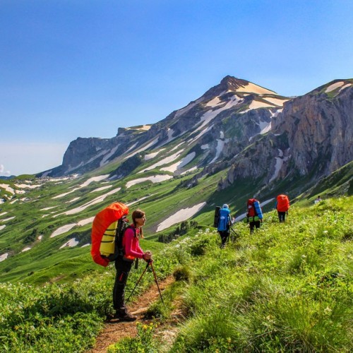 Поход по легендарному маршруту и подъём на Фишт