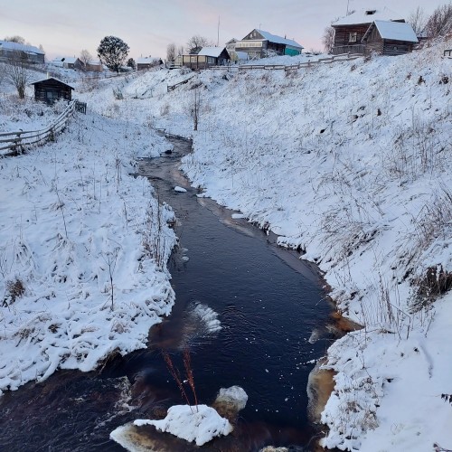 В Нёноксу — древнее село солеваров (из Архангельска)