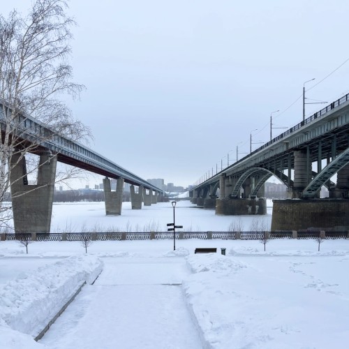 Квартал №1: прогулка по Михайловской набережной Новосибирска