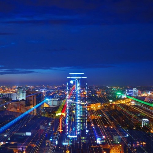 Ночной Екатеринбург