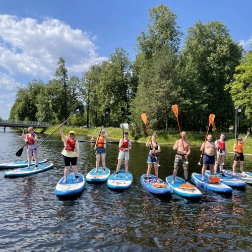 Сап-прогулка к островам Петербурга!
