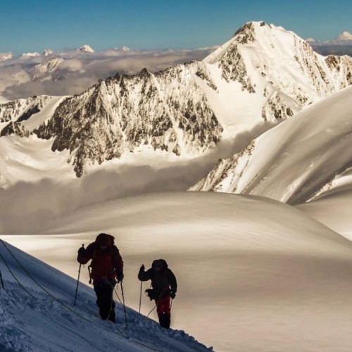 Покорение Казбека со стороны Северной Осетии