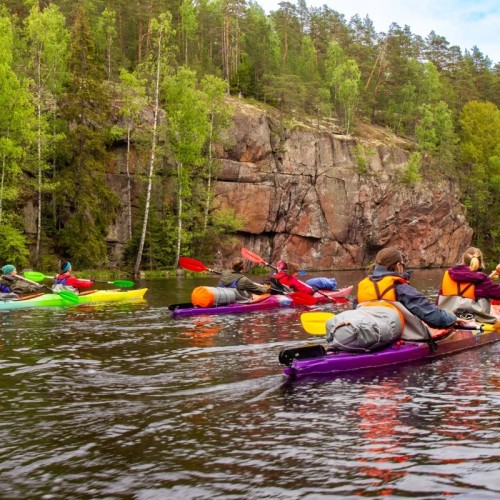 Сплав-перезагрузка на каяках в парке «Монрепо»