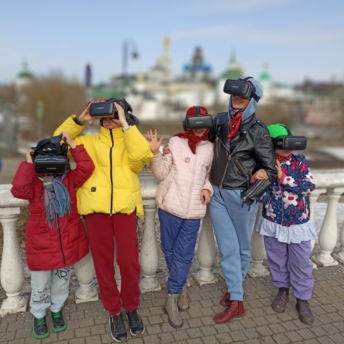 В VR-очках — в прошлое Сергиева Посада