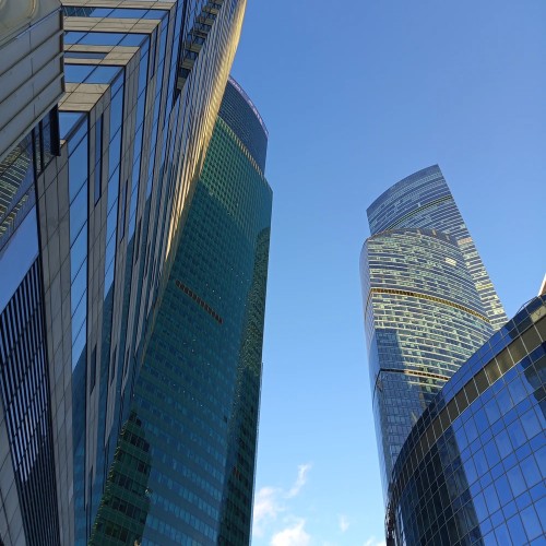 Путешествие к небоскрёбам Москвы-Сити по реке на аквабусе