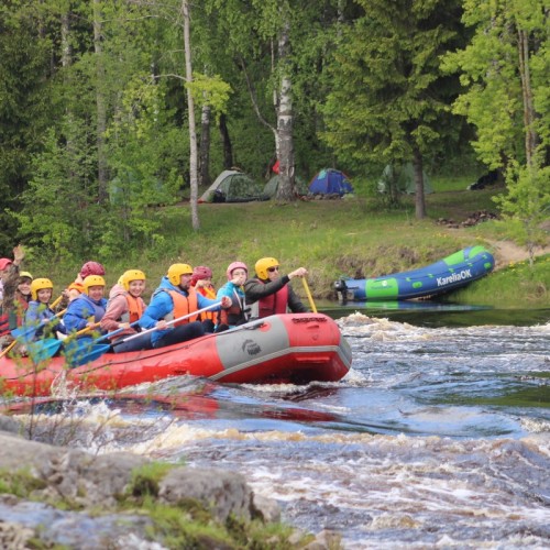Активные выходные в Карелии: Рускеала и сплав по Янисйоки