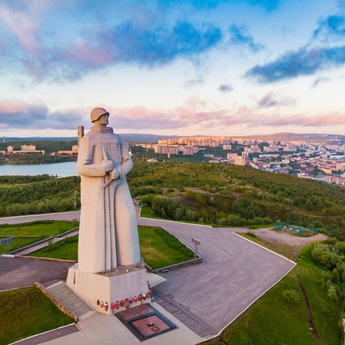 История Мурманска с высоты Зелёного мыса